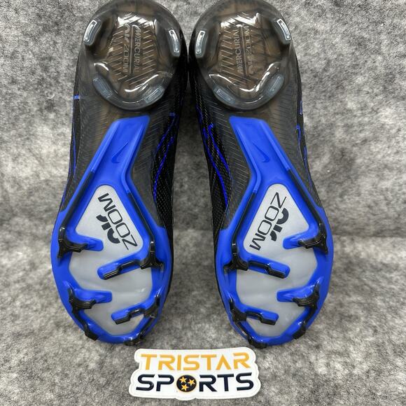 Nike Mercurial Vapor 15 Elite FG Soccer Cleat Mens Size 6.5 Womens Size 8 Black - Picture 7 of 11